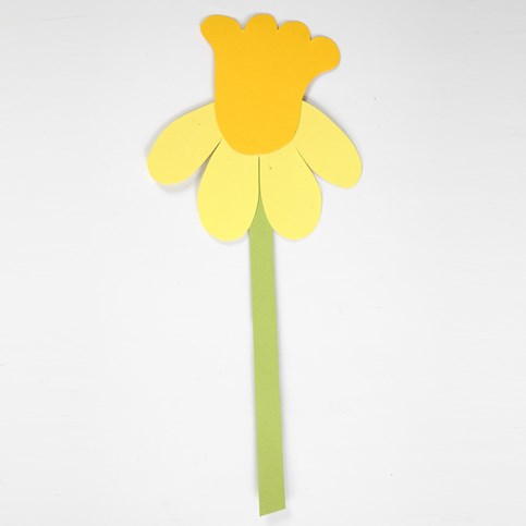 Flowers from Card using flexible Template