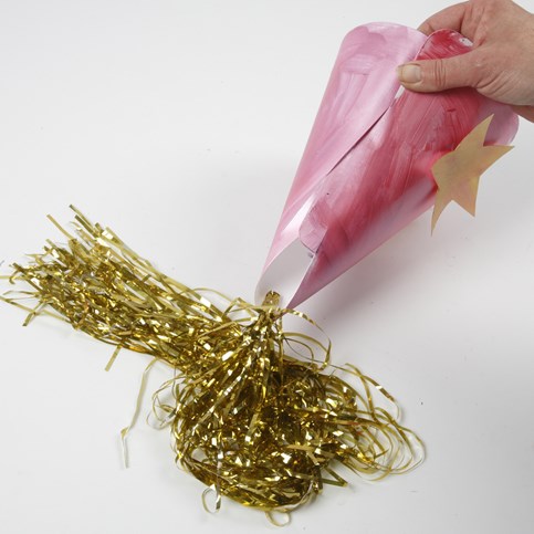 A Magician's Hat made from a die-cut Cone