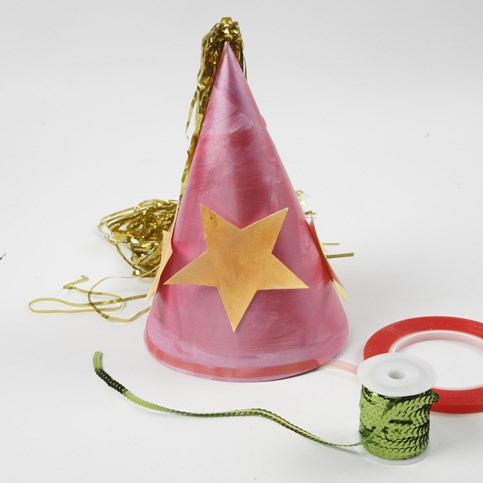 A Magician's Hat made from a die-cut Cone