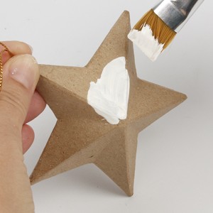 Stars with Napkin Decoupage