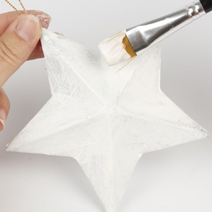 Stars with Napkin Decoupage