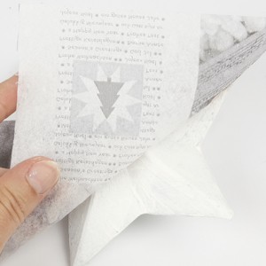 Stars with Napkin Decoupage