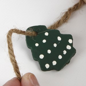 Small Clay Decorations for Hanging