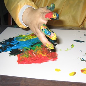 Unleash your Imagination with finger paints