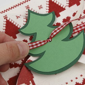 A lovely Card with a Christmas Tree