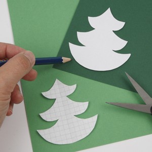 A lovely Card with a Christmas Tree