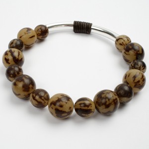 Tree Root Bead Bracelet