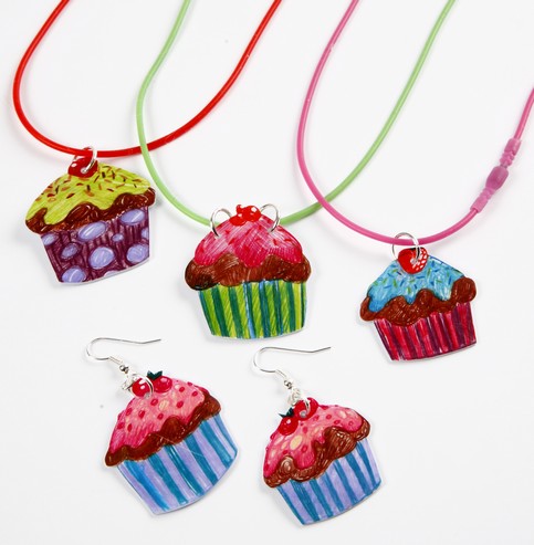 Jewellery with Cupcakes