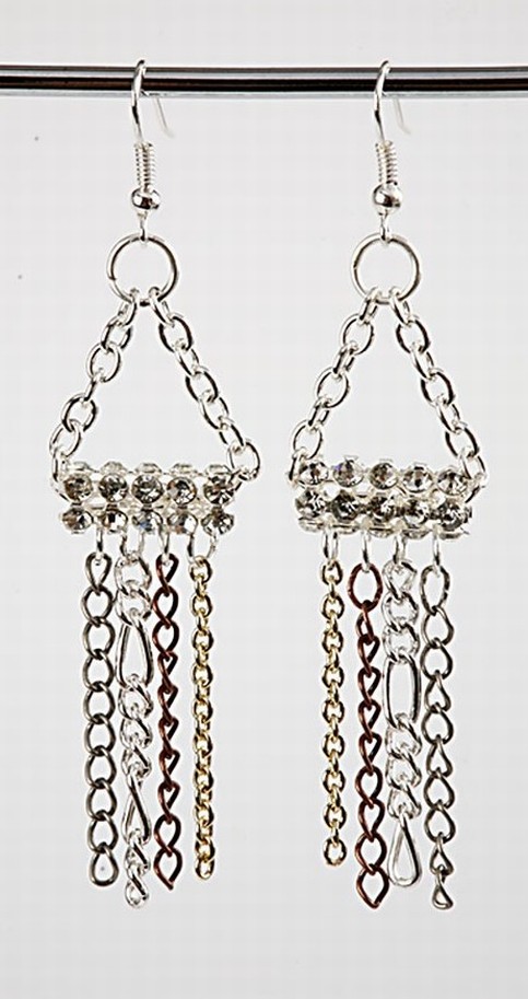 Chain earrings