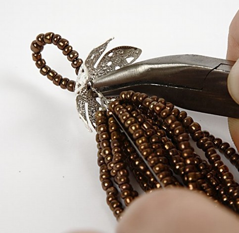 Bracelets with Rocaille Seed Beads