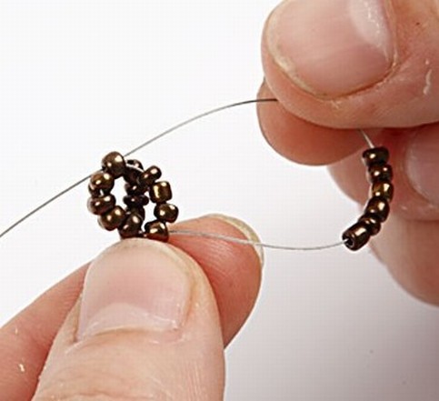 Bracelets with Rocaille Seed Beads