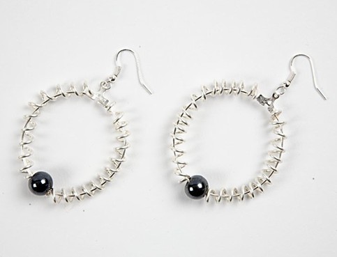 Spiral earrings