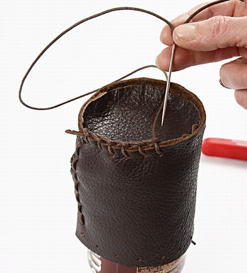 A Leather Bag for the Water Bottle