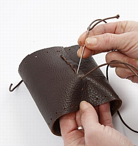 A Leather Bag for the Water Bottle