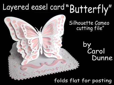 Layered easel card tutorial Image