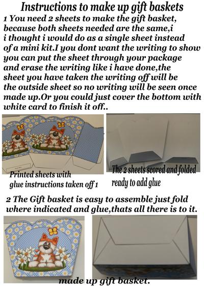 Gift basket make up instructions Image