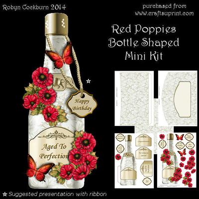 Bottle Shaped Card Tutorial Image-3