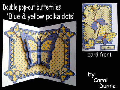 Double pop-out butterflies Image-4