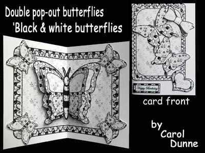 Double pop-out butterflies Image-5