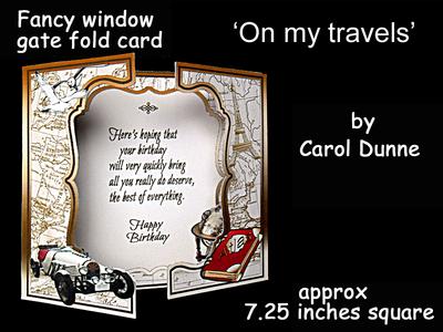 Fancy Window Gatefold Cards Image-2