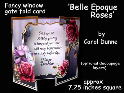 Fancy Window Gatefold Cards Image-3