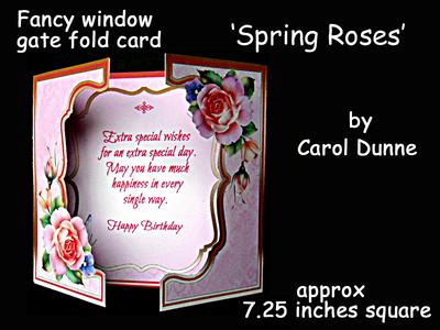 Fancy Window Gatefold Cards Image-4