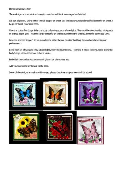 Dimensional Butterflies PDF