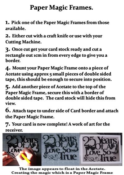 Paper Magic Frames Image