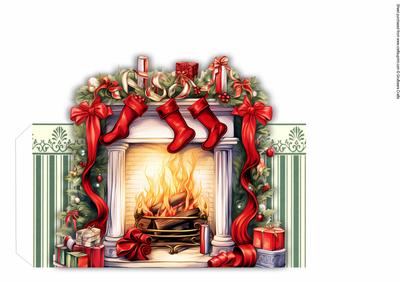 Christmas Fireplace Image-2