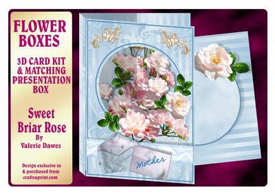 Flower Boxes 3D Card Kits Tutorial Image-2