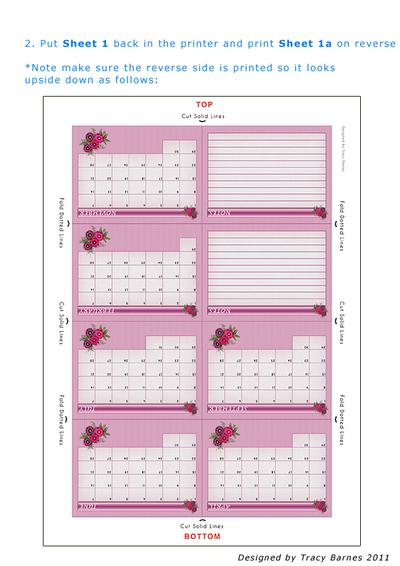 Mini Date Books Tutorial Image-2