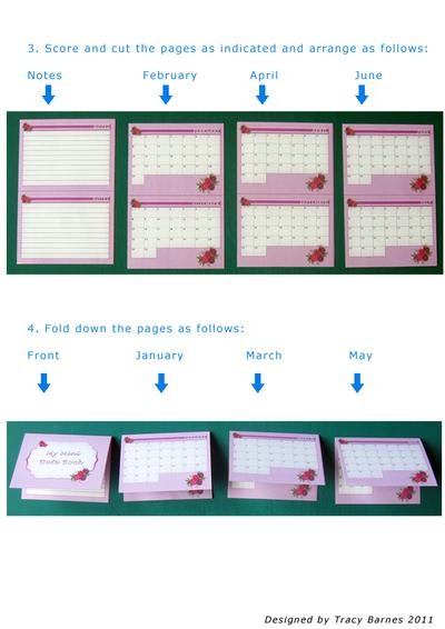 Mini Date Books Tutorial Image-3