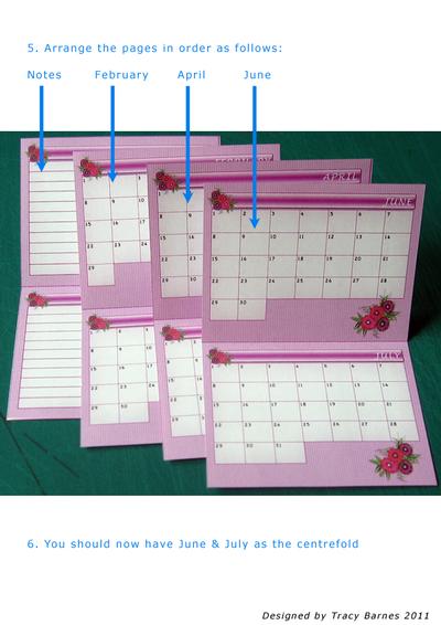 Mini Date Books Tutorial Image-4