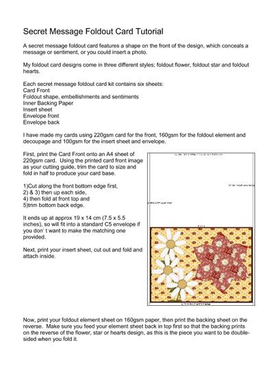 Secret Message Foldout Card Kits Tutorial PDF-5