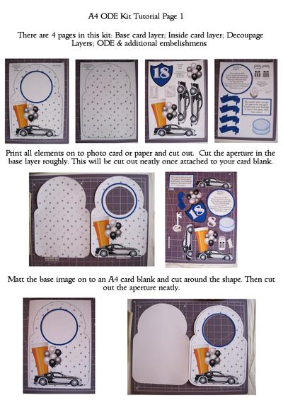 NEW A4 Special Occassion ODE Kits Image