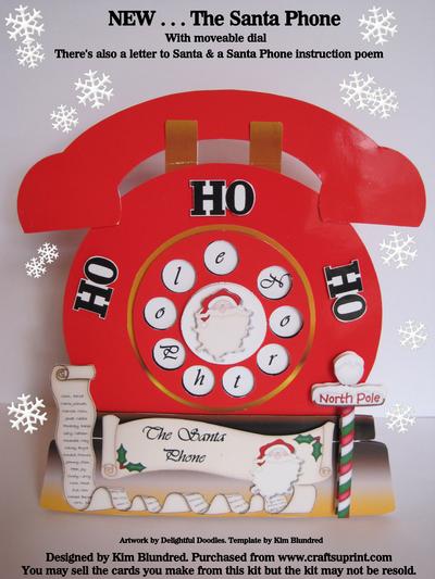 The Santa Phone Image