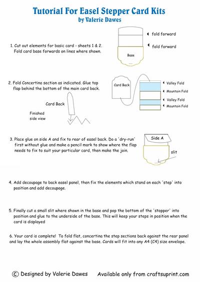 Easel Stepper Card Kits Image