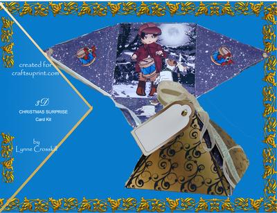 3D 'Christmas Surprise' Card Kits Image-3