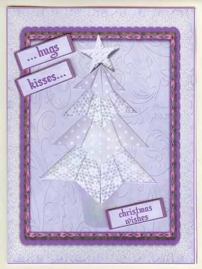 Origami Christmas Tree Card Tutorial Image-5