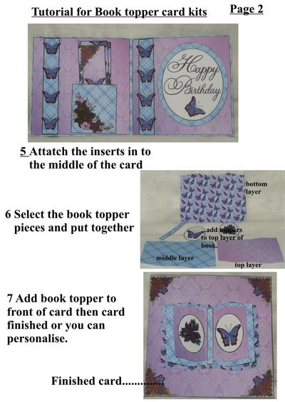 Book topper card kits tutorial Image-2