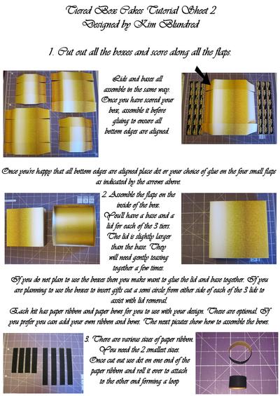 Tiered Box Cakes & Display Box Tutorial Image-2