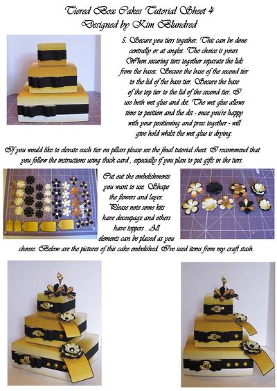 Tiered Box Cakes & Display Box Tutorial Image-4