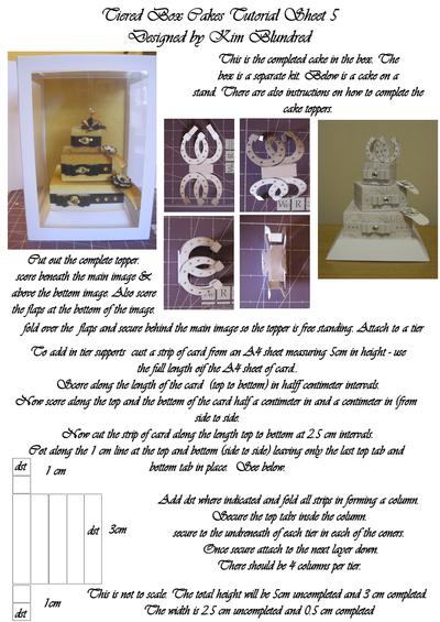 Tiered Box Cakes & Display Box Tutorial Image-5