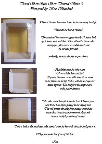 Tiered Box Cakes Display Box Tutorial Image-3