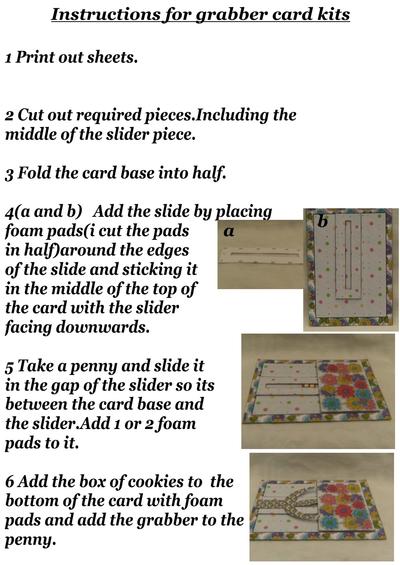 Grabber card kit insertuctions Image