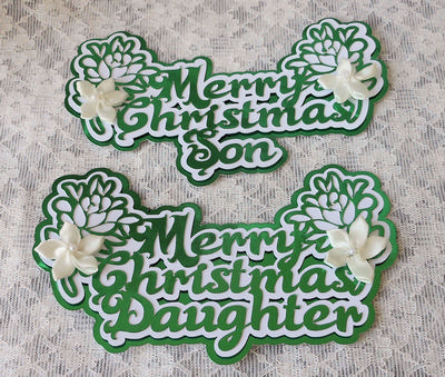 Christmas Layered Floral Greetings Toppers Image-8