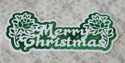 Christmas Layered Floral Greetings Toppers Image-9