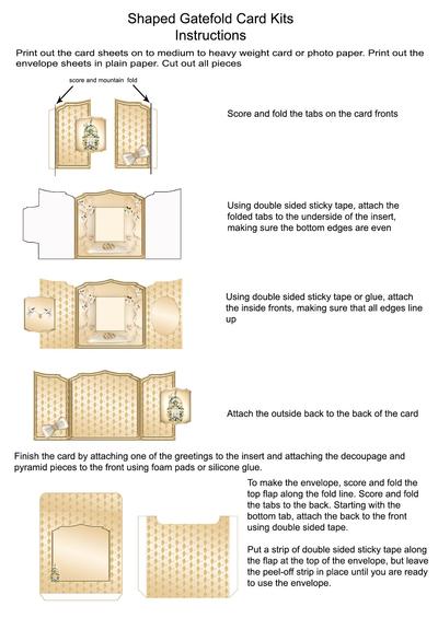 Shaped Top Gatefold Tutorial Image