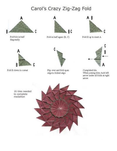 Crazy Zig-Zag Fold & Vars Image