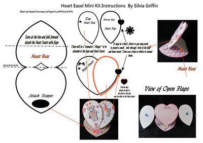 Heart Easel Mini KIT Image